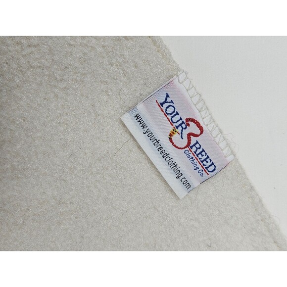 Your Breed Scottie Scottish Terrier Dog Embroidered White Beanie & Scarf Set - Picture 3 of 10